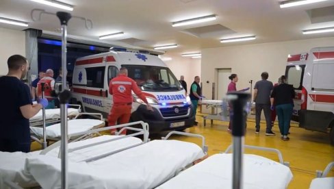 U BEOGRAD STIGLO 12 POVREĐENIH U POŽARU U KOČANIMA: Zbrinuti na Kliničkom centru Srbije i VMA (VIDEO)