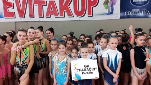 PARAĆINKE NA „EVITA KUPU“: Gimnastičarkama medalje iz Svilajnca (FOTO)