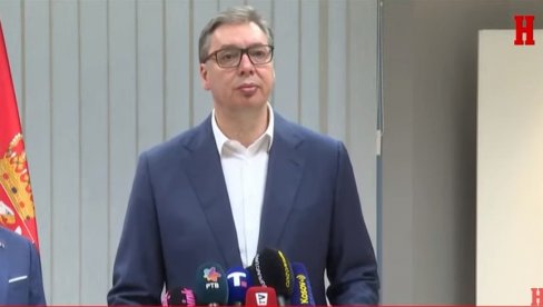 VUČIĆ SE OBRAĆA IZ BRISELA