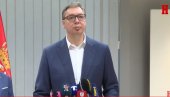 VUČIĆ SE OBRATIO IZ BRISELA: Ako se pojavi ijedan dokaz da je zvučni top upotrebljen, ja više nisam predsednik