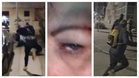 МОНСТРУОЗНО НАСИЉЕ БЛОКАДЕРА ФОТЕЉАША У НИШУ: Језиви снимци - ово не сме да се заборави (ВИДЕО)