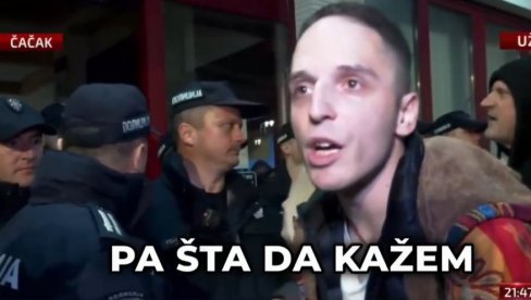 ON JE PREDVODIO NAPAD EKSTREMISTA U ČAČKU: Ko je Jevđenije Julijan Dimitrijević? (VIDEO)