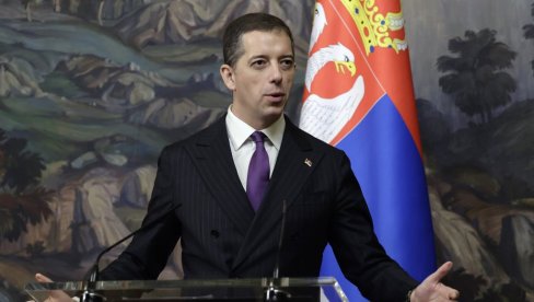 ИЗРАЖАВАМО ЖАЉЕЊЕ ШТО ЈЕ ВАЖНА ПРИЛИКА ЗАСЕНЧЕНА ПОТОЊИМ ЈАВНИМ НАСТУПОМ: Ђурић о Мајнл-Рајзингер