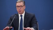 NISAM ČUO EVROPSKI ZAHTEV ZA OVE LAŽI OKO ZVUČNOG TOPA Predsednik Vučić o tome šta traži EU, a šta blokaderi foteljaši