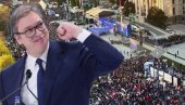 INTONIRANA HIMNA SRBIJE: Čeka se Vučićevo obraćanje na svenarodnom skupu (VIDEO)
