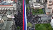 NOVOSTI SAZNAJU: Najduža srpska zastava koja je bila na skupu u Beogradu biće i u Nišu NOVOSTI SAZNAJU: Najduža srpska zastava koja je bila na skupu u Beogradu biće i u Nišu