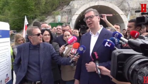 IMAMO JOŠ POSLA Vučić: Deonica auto-puta Preljina-Požega će izgledati veličanstveno