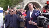 ИМАМО ЈОШ ПОСЛА Вучић: Деоница ауто-пута Прељина-Пожега ће изгледати величанствено