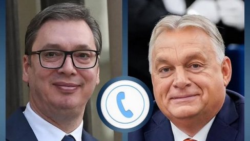 ВУЧИЋ РАЗГОВАРАО СА ОРБАНОМ: Договорили смо скоро виђење и даље убрзавање сарадње у свим сферама