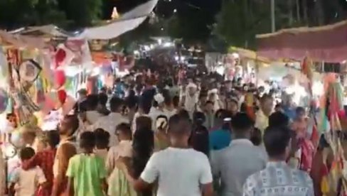 (УЗНЕМИРУЈУЋИ ВИДЕО) СТАМПЕДО У ХРАМУ: Има погинулих (УЗНЕМИРУЈУЋИ ВИДЕО) СТАМПЕДО У ХРАМУ: Има погинулих