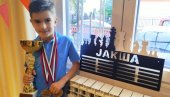 ЈАКША НА СВЕТСКОМ ПРВЕНСТВУ МЛАДИХ ШАХИСТА У КАЗАХСТАНУ: Осмогодишњи Параћинац наступа у конкуренцији вршњака (ФОТО)