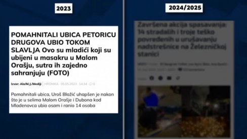 OVAKO POLITIČKI LEŠINARI ZLOUPOTREBLJAVAJU TRAGEDIJU: Isti scenario kao nakon majskih tragedija 2023. godine (VIDEO)