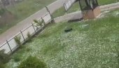 ZASTRAŠUJUĆI SNIMCI ŠIROM ZEMLJE: Nevreme tutnji Srbijom, vetar i grad veličine jajeta prave haos (VIDEO)