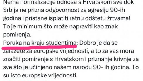 БЛОКАДЕРИ ФОТЕЉАШИ ПЉУНУЛИ НА СВЕ СРПСКЕ ЖРТВЕ: Клањају се Бартулици који каже да је Србија агресор! (ФОТО)