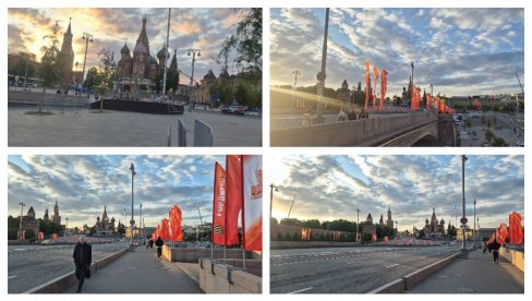 НОВОСТИ У МОСКВИ: Улице спремне за велику Параду победе (ФОТО/ВИДЕО) НОВОСТИ У МОСКВИ: Улице спремне за велику Параду победе (ФОТО/ВИДЕО)