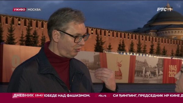 ОВДЕ САМ ЗБОГ СРБИЈЕ Вучић: Очекује ме сусрет са двојицом најмоћнијих лидера ОВДЕ САМ ЗБОГ СРБИЈЕ Вучић: Очекује ме сусрет са двојицом најмоћнијих лидера