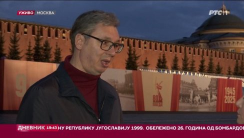 OVDE SAM ZBOG SRBIJE Vučić: Očekuje me susret sa dvojicom najmoćnijih lidera