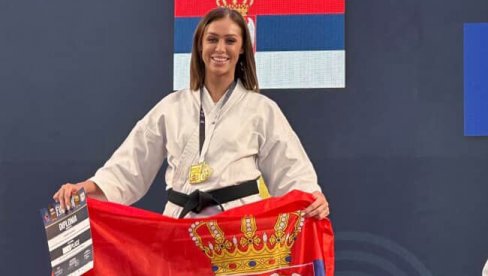 SANDRA BUNDIĆ PRVAKINJA SVETA U KARATEU: Ponos Zrenjanina i cele Srbije!