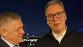 VUČIĆ SA FICOM: Srbi i Slovaci braća zauvek!
