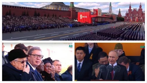 NOVOSTI U MOSKVI, POČELA VELIKA PARADA: Trijumf nad zlom najvećim u istoriji (FOTO/VIDEO)