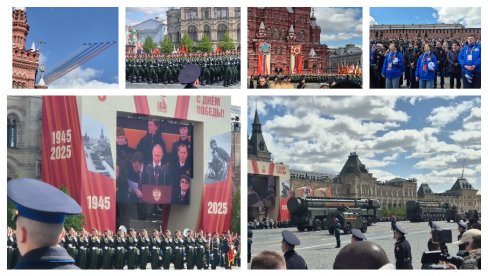 VELIČANSTVENI PRIZORI SA PARADE POBEDE: Novosti vam donose ekskluzivne kadrove sa Crvenog trga (FOTO/VIDEO) VELIČANSTVENI PRIZORI SA PARADE POBEDE: Novosti vam donose ekskluzivne kadrove sa Crvenog trga (FOTO/VIDEO)