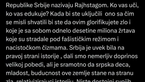 NAPREDNJACI ODGOVORILI ANTISRPSKIM BLOKADERIMA FOTELJAŠIMA KOJI SRBIJU NAZIVAJU RAJHSTAGOM: Sram vas bilo! NAPREDNJACI ODGOVORILI ANTISRPSKIM BLOKADERIMA FOTELJAŠIMA KOJI SRBIJU NAZIVAJU RAJHSTAGOM: Sram vas bilo!