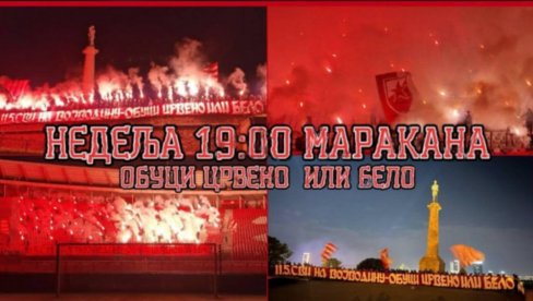 OVAKO SU DELIJE POZVALE NA DERBI SA VOJVODINOM: Svi putevi vode na Marakanu