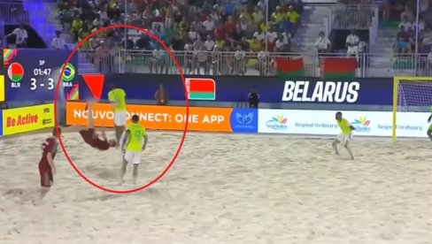 ČUDO NEVIĐENO: Pustili Belorusiju na Svetsko prvenstvo u fudbalu na pesku, a ona zaigrala u finalu protiv Brazila i desi se - OVO (VIDEO) ČUDO NEVIĐENO: Pustili Belorusiju na Svetsko prvenstvo u fudbalu na pesku, a ona zaigrala u finalu protiv Brazila i desi se - OVO (VIDEO)