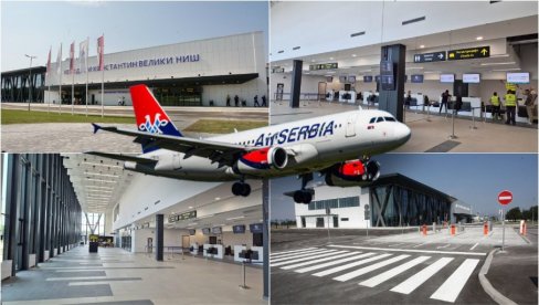 ОД СИМБОЛА ПРОПАДАЊА ДО ПОНОСА НИША: Како је аеродром Константин Велики доживео потпуну трансформацију (ФОТО)