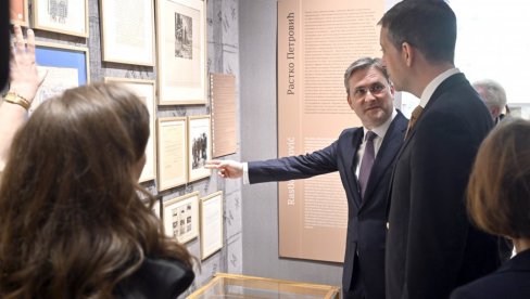 DVOSTRUKI TEMELJ SRPSKE UMETNOSTI: Ministar Nikola Selaković otvorio obnovljeni Spomen muzej Nadežde i Rastka Petrovića DVOSTRUKI TEMELJ SRPSKE UMETNOSTI: Ministar Nikola Selaković otvorio obnovljeni Spomen muzej Nadežde i Rastka Petrovića