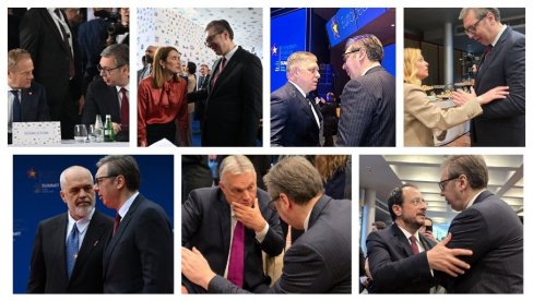 VUČIĆ U TIRANI: Predsednik Srbije sa brojnim evropskim zvaničnicima na samitu Evropske političke zajednice (FOTO/VIDEO)