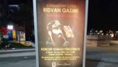 SKANDAL NA JUGU SRBIJE: Osvanuo plakat koji veliča šiptarskog teroristu, ubrzo je sklonjen (VIDEO)