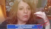 Antisrpska pozornica usred Beograda
