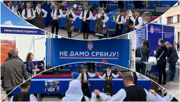 ВЕСЕЛО НА СВЕНАРОДНОМ САБОРУ У НИШУ: Велики број људи пристиже на Трг краља Милана из свих делова Србије (ФОТО/ВИДЕО) ВЕСЕЛО НА СВЕНАРОДНОМ САБОРУ У НИШУ: Велики број људи пристиже на Трг краља Милана из свих делова Србије (ФОТО/ВИДЕО)