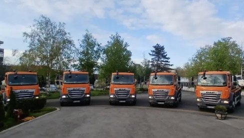 BEOGRAD ĆE BITI UREĐENIJI: U vozni park JKP Gradska čistoća stigle nove mašine za održavanje