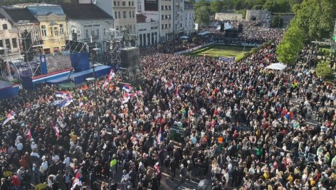 SVENARODNI SKUP U NIŠU: Govornici šalju jasnu poruku - Ne damo Srbiju (FOTO/VIDEO)