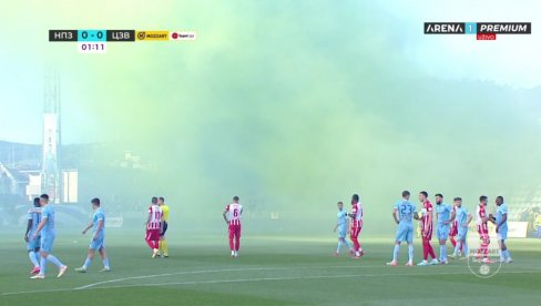 PRENOS, NOVI PAZAR - CRVENA ZVEZDA: Nestvarna atmosfera, golovi, prekidi...