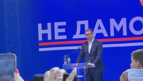 ВУЧИЋ У НИШУ ПОДСЕТИО НА ДИВЉАЊЕ ОПОЗИЦИЈЕ: Покушали су да укину демократију и уведу терор у нашој земљи