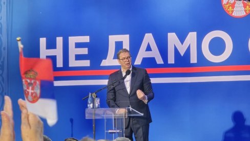 НЕМА ВИШЕ ЗАХТЕВА Вучић: Нека се нервирају сви други око нас, а да ми идемо напред као брзи воз! НЕМА ВИШЕ ЗАХТЕВА Вучић: Нека се нервирају сви други око нас, а да ми идемо напред као брзи воз!