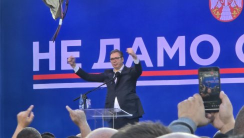 VUČIĆ SE OBRAĆA NARODU U NIŠU: Srbija pripada našem narodu (FOTO/VIDEO) VUČIĆ SE OBRAĆA NARODU U NIŠU: Srbija pripada našem narodu (FOTO/VIDEO)