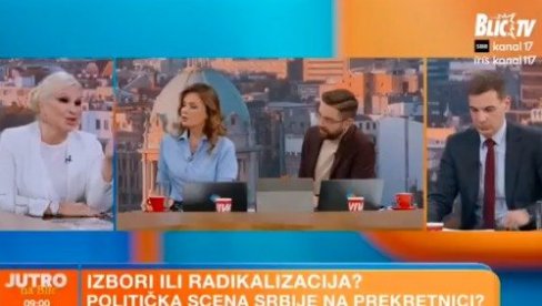 ЗОРАНА МИХАЈЛОВИЋ У ПАР СЕКУНДИ РЕШИЛА МИЛОША ЈОВАНОВИЋА: А Ви сте па пристојни са ножем у појасу! (ВИДЕО)