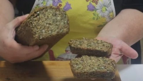 RECEPT ZA DOMAĆI ZDRAVI HLEB OD ZRNEVLJA BEZ KVASCA: Samo 1 kriška ovog hleba držaće vas sitim ceo dan