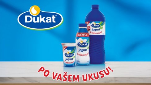 Dukat jogurt – po vašem ukusu