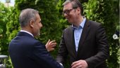 ВУЧИЋ СЕ САСТАО СА ФИДАНОМ У БЕОГРАДУ: Посебно ми је драго што је Турска потврдила учешће на ЕXПО 2027 у Београду (ФОТО)