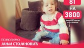 DVA ROKA PROPUŠTENA, SLEDEĆI JE 20. JUN: Maloj Janji fali još 20.000 evra za lek života vredan - da zlatna devojčica stane na svoje nogice