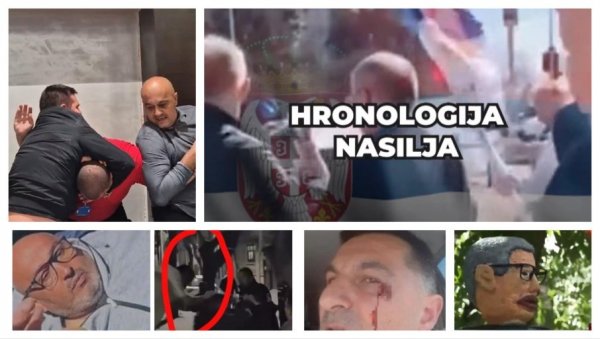 ХРОНОЛОГИЈА НАСИЉА БЛОКАДЕРА ФОТЕЉАША: У жељи да од Србије направе анархију, месецима тероришу грађане (ФОТО/ВИДЕО) ХРОНОЛОГИЈА НАСИЉА БЛОКАДЕРА ФОТЕЉАША: У жељи да од Србије направе анархију, месецима тероришу грађане (ФОТО/ВИДЕО)