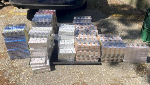 UHAPŠEN NA PRELAZU JARINJE: Krijumčario cigarete UHAPŠEN NA PRELAZU JARINJE: Krijumčario cigarete