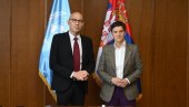 БРНАБИЋ СА КОМЕСАРОМ УН: Србија опредељена за јачање људских права, парламент подстиче дијалог