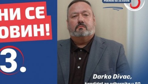 Повереник Алексићеве странке у Ковину наоружан ножем шетао улицама