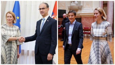 КАЈА КАЛАС НАСТАВЉА ПОСЕТУ БЕОГРАДУ: Састала се Мацутом и Брнабић